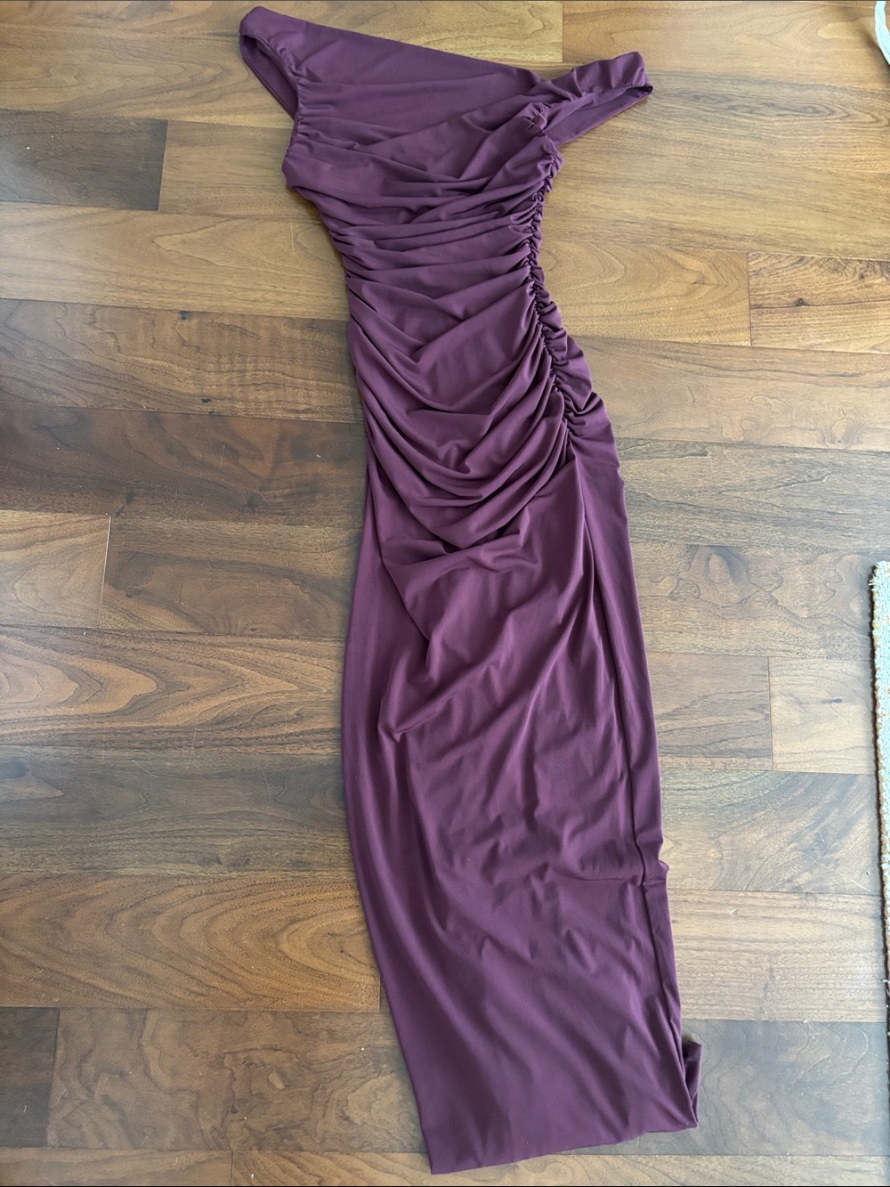 Katie May Rita Gown in Sangria - Deep Burgundy Maxi Dress